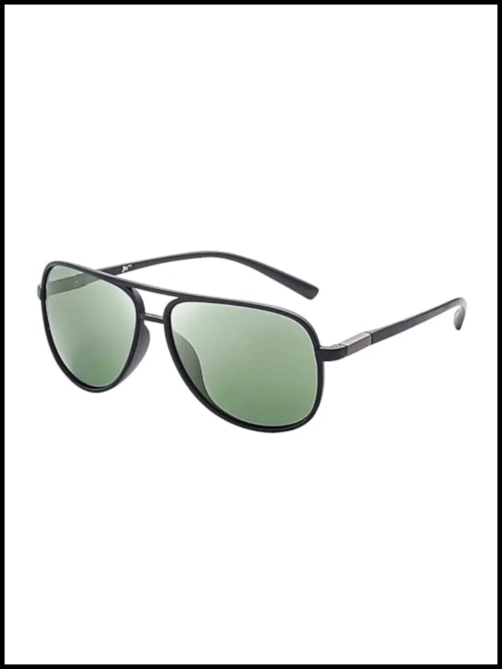 Polarized Aviator Sunglasses Lightweight TR90 UV400 Protection Oversized